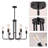 Deajah 6 - Light Dimmable Empire Chandelier