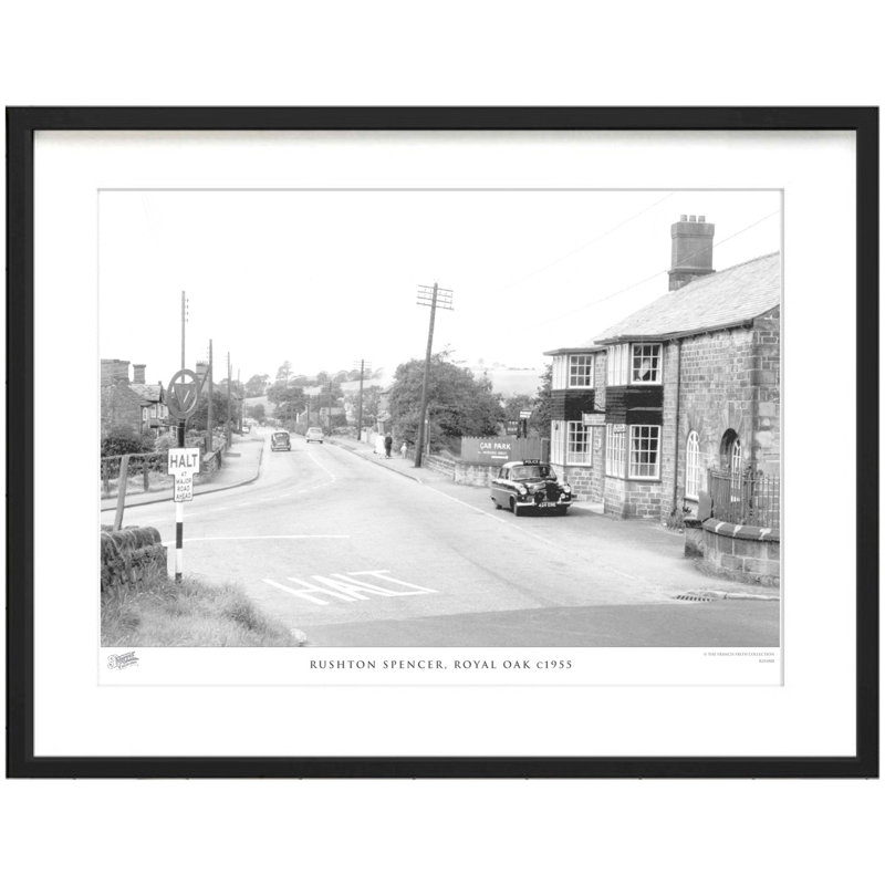 Rushton Spencer, Royal Oak C1955 - Single Picture Frame Print, 28cm H x 36cm W x 2.3cm D