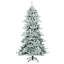7 Feet Snow Flocked Slim Artificial Christmas Tree