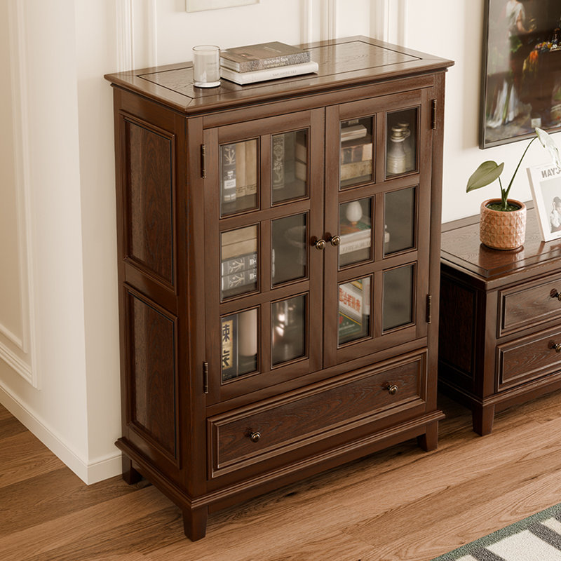 Retro Multifunctional Accent Cabinet