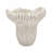 9.3X9x8.7" Sand And Cement Coral Planter With Textured Beige Finish