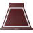 Burgundy Red/Chrome