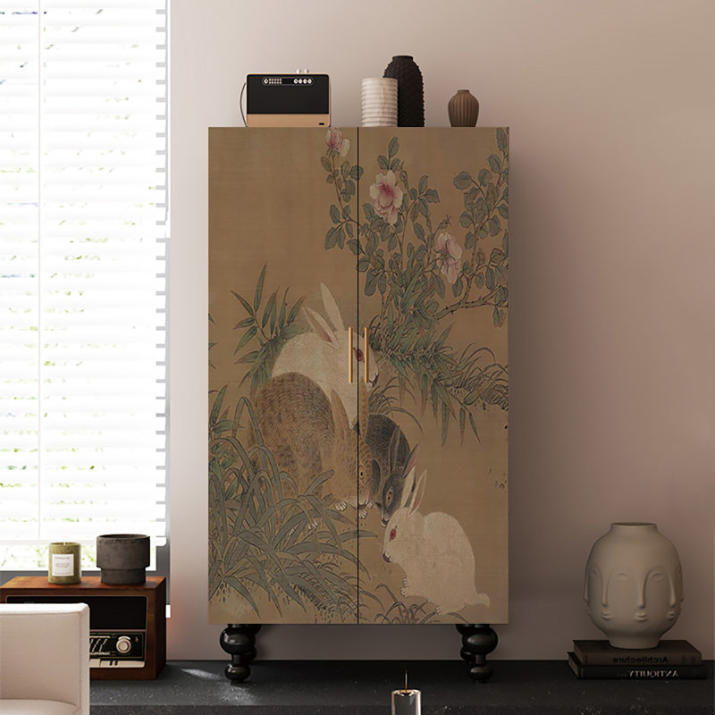 Garde-robe de chambre à coucher à portes doubles