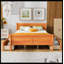 Lit plateforme avec rangement en bois massif Sebbie-829696171-829696165