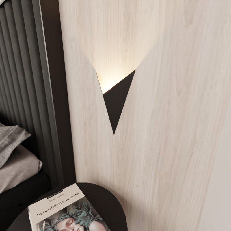 Cineraria Steel Flush Mounted Sconce