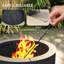 Round Charcoal Smokeless