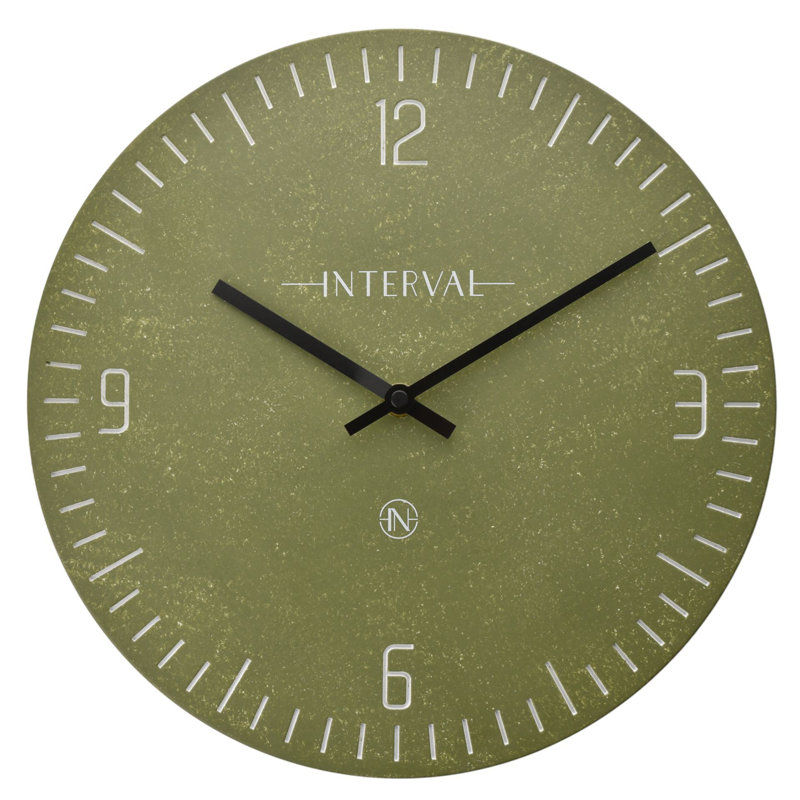 Wall Clock, Olive 