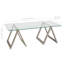 Cross Legs Coffee Table-1598650369