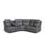 5 Seater Faux Leather Reclining Corner Sofa -985957631
