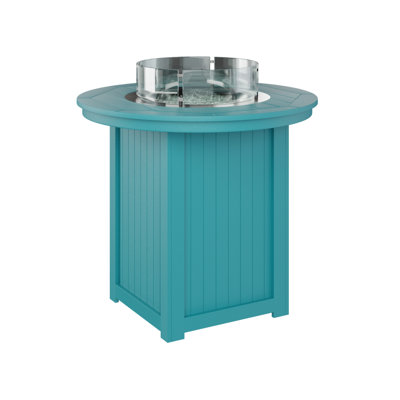 Berlin Gardens Donoma Regular 44″ Round Bar Fire Pit Table