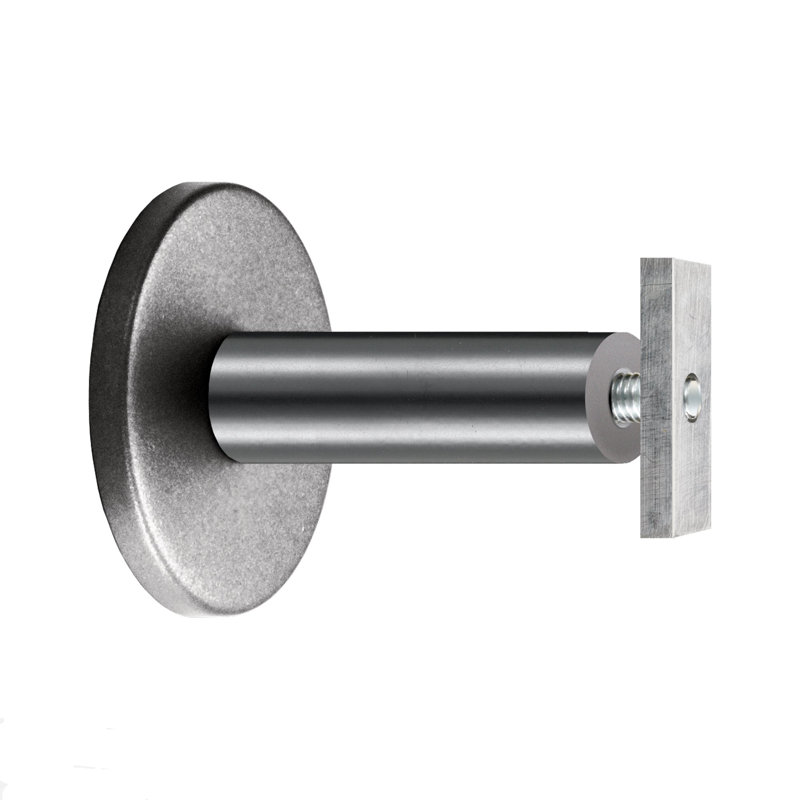 Tringle à rideaux simple Ephrata Traverse, Inoxydable, H 2 po x l 60 po x P 3,25 po