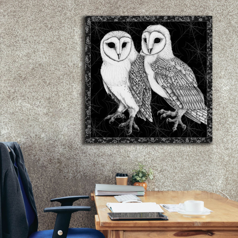 «Arsenic and Old Lace Bw No Words 4» par Wild Apple Portfolio, art mural sur toile, 37 po x 37 po, H 37 po x l 37 po