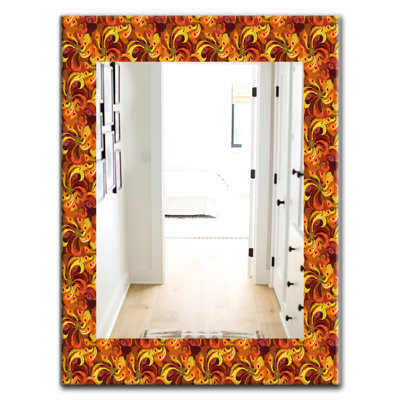 Glass Frame Mirror
