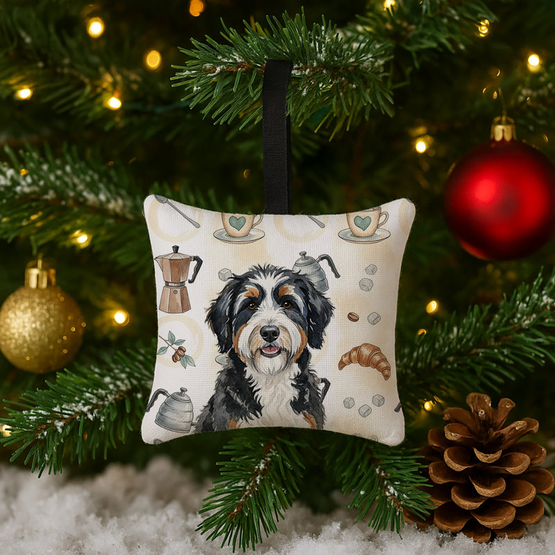 Ornement suspendu en tissu Berndoodle, Berndoodle