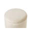 37cm Wide Round No Pattern Pouffe Ottoman with Storage-562216736