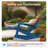 Outdoor Adirondack Rocking Chair With Retractable Ottoman HIPS All Weather Oversized Plastic Patio Rocker Chair-12950019