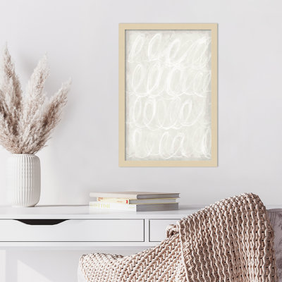 Calming Thoughts II by Mary Urban , Neutral and Minimalist Home Wall Decor