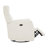Top Grain Genuine Leather Power Swivel Glider Recliner with Dual Armrests-117798805