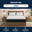 Matelas en mousse viscoélastique, sensation moyenne, matelas 10 po Freshrise-53134394