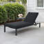 Chaise longue inclinable avec coussin Altje
