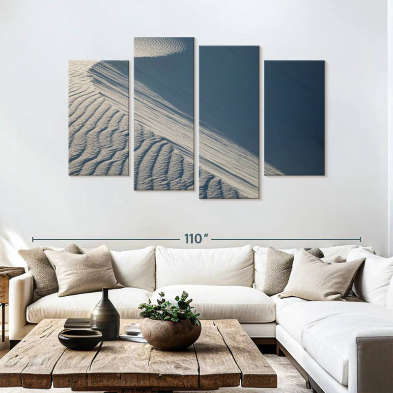Ombre de dune de sable Alvord, H 54 po x l 84 po