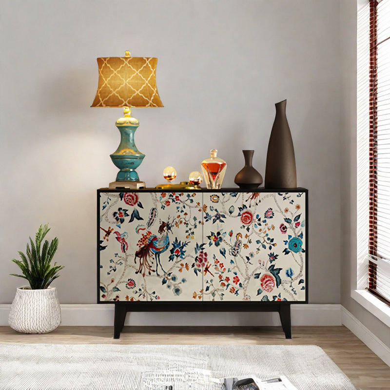 Retro Art Multifunctional Sideboard Cabinet