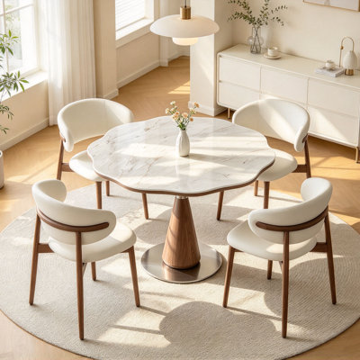 Concrete Top Dining Set