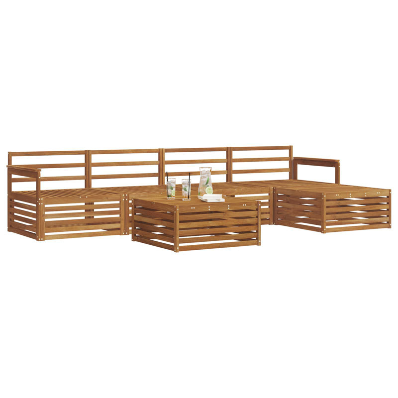 329cm Wide Patio Sectional Set