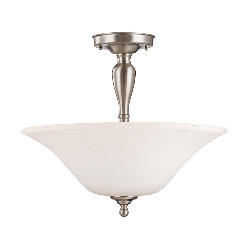 Plafonnier semi-encastré 3 lumières 16 po Zarate, Non