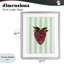 «Glimmer Cherry on Green Stripes», reproduction encadrée sous verre, design par Lish Creative-1006679214-1006679212