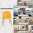 Modern Velvet Armless Side Dining Chairs-577782346
