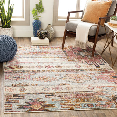 Coronita Light Slate/Rust/Charcoal Rug