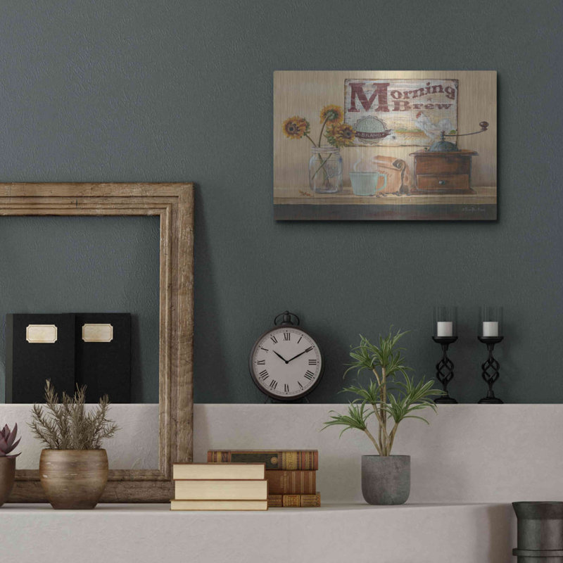 «Morning Brew» par Pam Britton, H 12 po x l 16 po