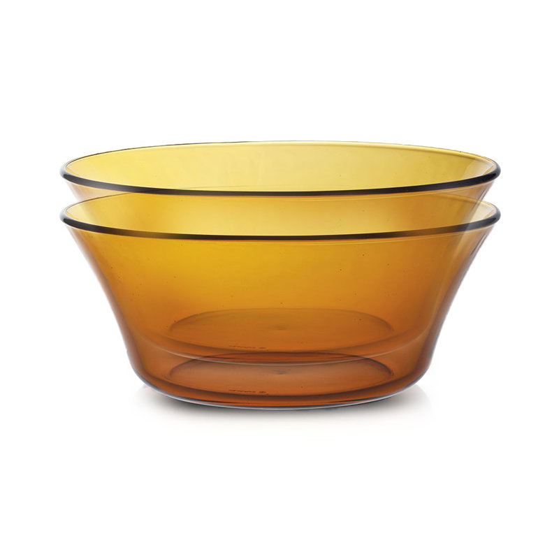 Bol à salade Duralex Lys 9 po, Ambre