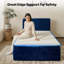 Lit plateforme tapissier simple à compression-662390415-683021575