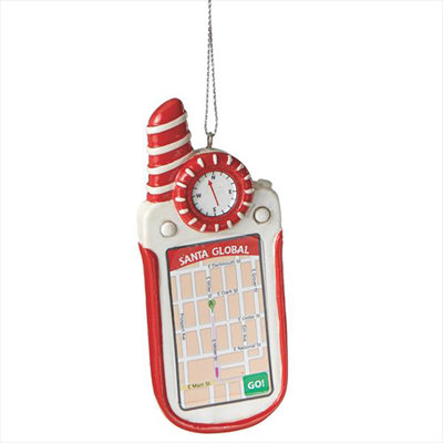Décoration GPS indiquant le nord