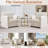 32.7'' Oversized Chenille Accent Chair-608792150