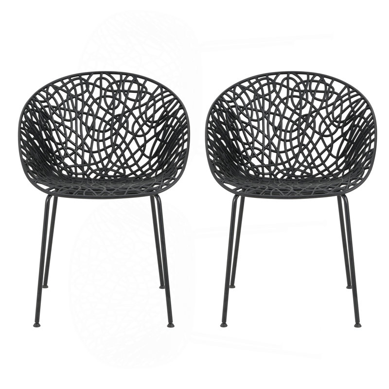 Ensemble de 2 chaises Neiman, Noir
