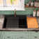 Deervalley 25"×22" Rectangular Drop in Quartz Composite Single Bowl Kitchen Sink with Accessories