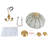 Kemarah 3 - Light Copper Pendant