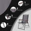 Ensemble de 2 chaises longues de terrasse pliantes-1744707676