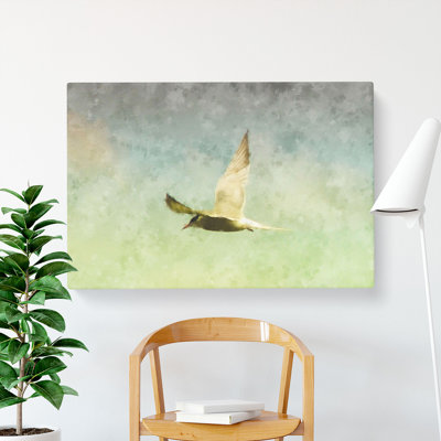 Flying Bird - Wrapped Canvas