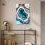 «Godeed Geode Eye III», art mural géode bleue par Art Remedy-118089749-118089746-118089745