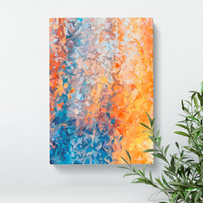 Broken Through Abstract - Wall Art