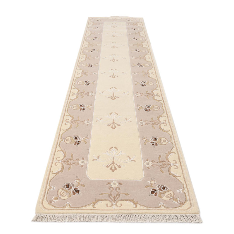 Tapis de couloir beige Howard