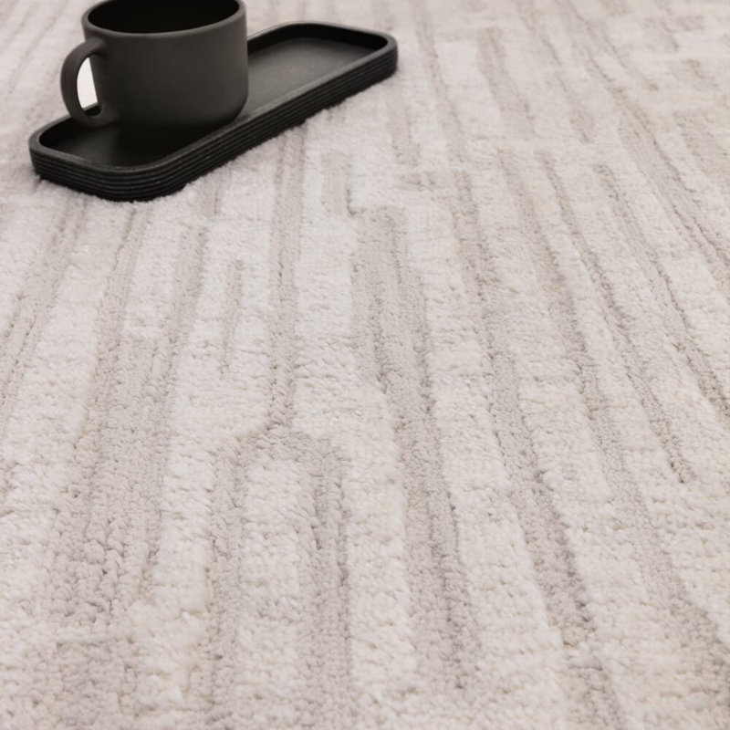 Deral Geometric Area Rug, Rectangle 160 x 220 cm