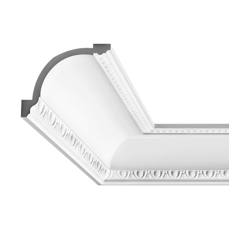 Polyuréthane flexible, blanc apprêté H 4 1/2 po x l 78 po x P 5 15/16 po