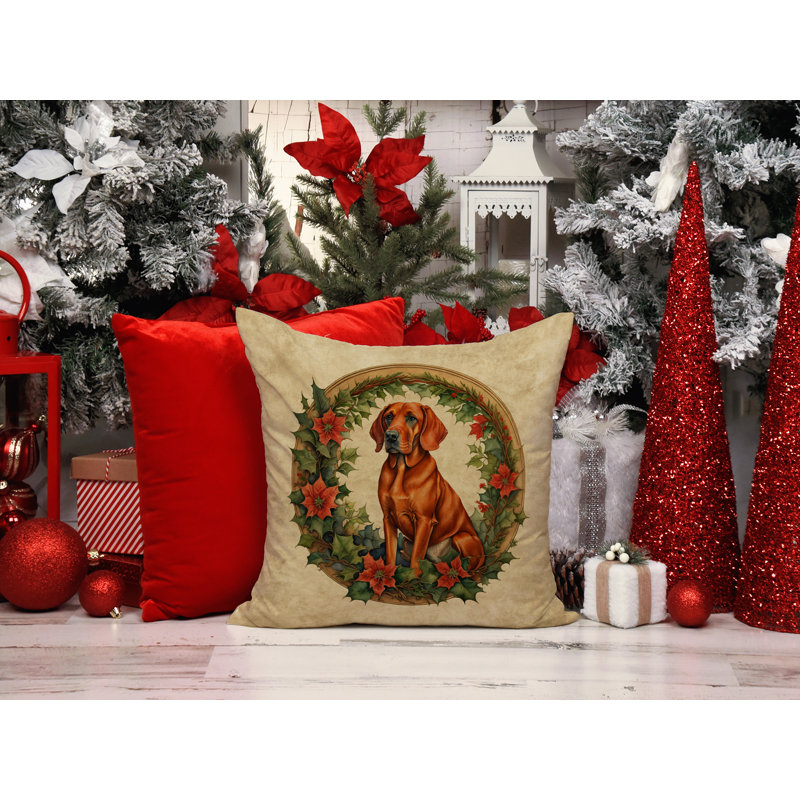 Coussin Christmas, Carré, 18 po x 18 po