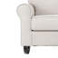 Chaise berçante en tissu
