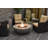 Humbert Bowl / Roca Outdoor Concrete Fire Pit 45,000 BTU - Includes Lava Rocks & PVC Cover-2073045872-2082192376-2073045879